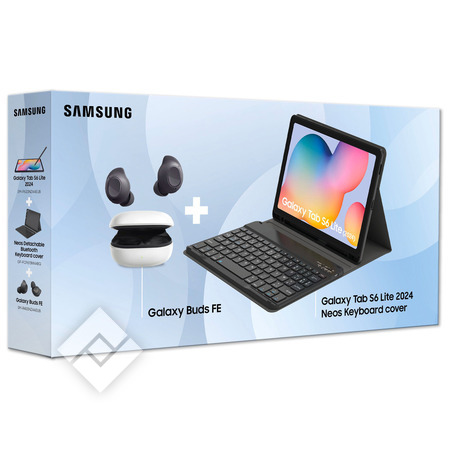 SAMSUNG TAB S6 LITE (2024) PACK BUDS FE + KEYBOARD COVER