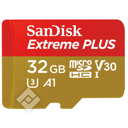 SANDISK MICROSDHC 32GB EXTREME PLUS