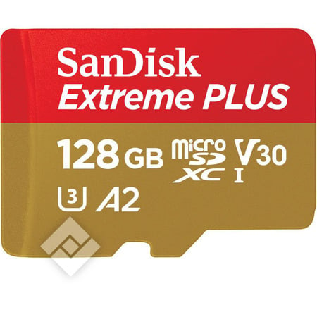 SANDISK MICRO SD XC EXTREME PLUS 128Gb