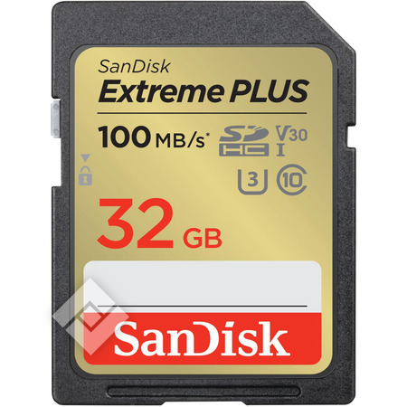 SANDISK SDHC 32GB EXTREME PLUS