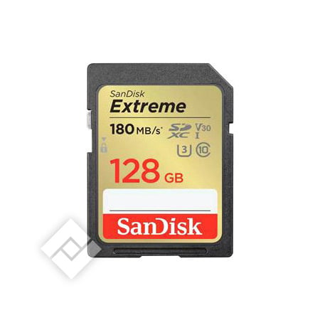 SANDISK SDXC EXTREME+ 128GB