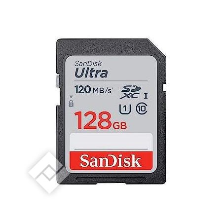 SANDISK SDXC ULTRA PLUS 128GB