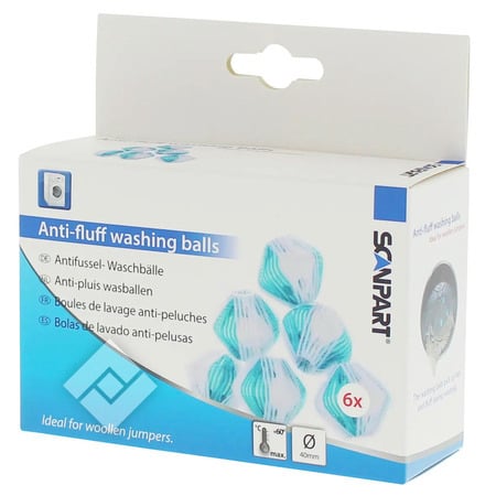 SCANPART ANTI-FLUFF WASHING BALLS