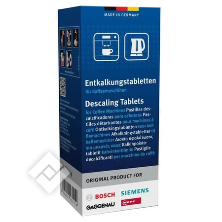 SIEMENS DESCALER TABS