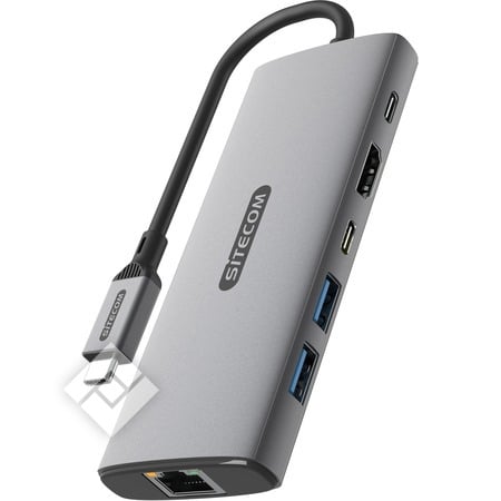 SITECOM 6IN1 USB-C PD GEN2 MULTI