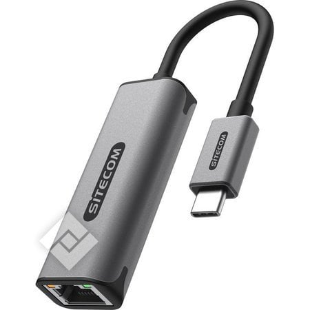 SITECOM ADAPTER USB-C 2 LAN 1GBIT