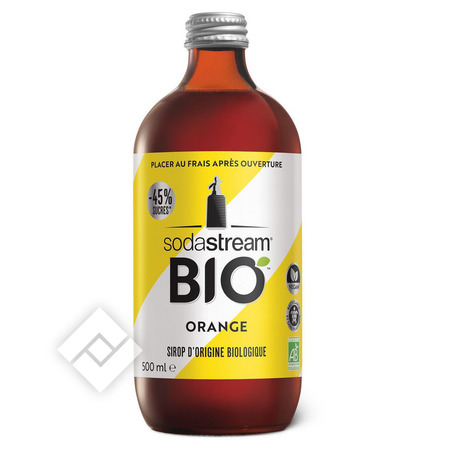 SODASTREAM SYRUP ORANGE BIO 500ML