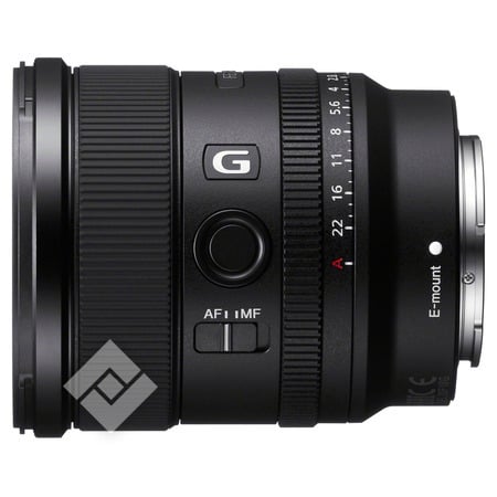 SONY FE 20MM f/1.8 G