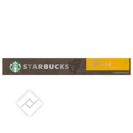 STARBUCKS BLONDE ESPRESSO RST CAPS