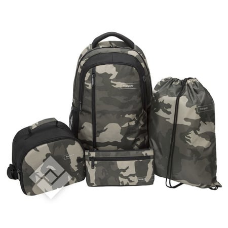 TARGUS BACKPACK SET GREEN CAMO