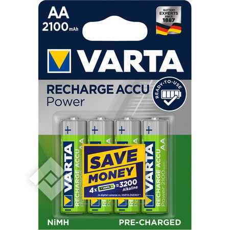 VARTA 2100 MAH AA LR06 X4