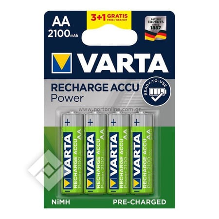 VARTA 2100 MAH AA LR06 3+1