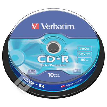 VERBATIM CD-R SPINDLE 10 52X