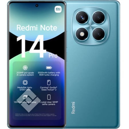 XIAOMI REDMI NOTE 14 PRO 4G 8/256GB OCEAN BLUE