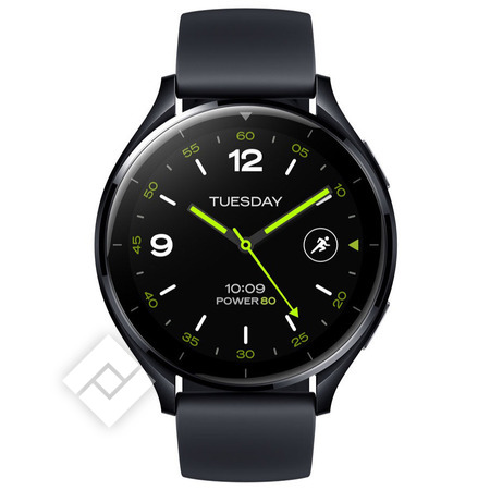 XIAOMI WATCH 2 BLACK CASE WITH BLACK TPU STRAP