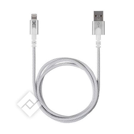 XTORM USBA-LIGHT 1M CABLE WHITE