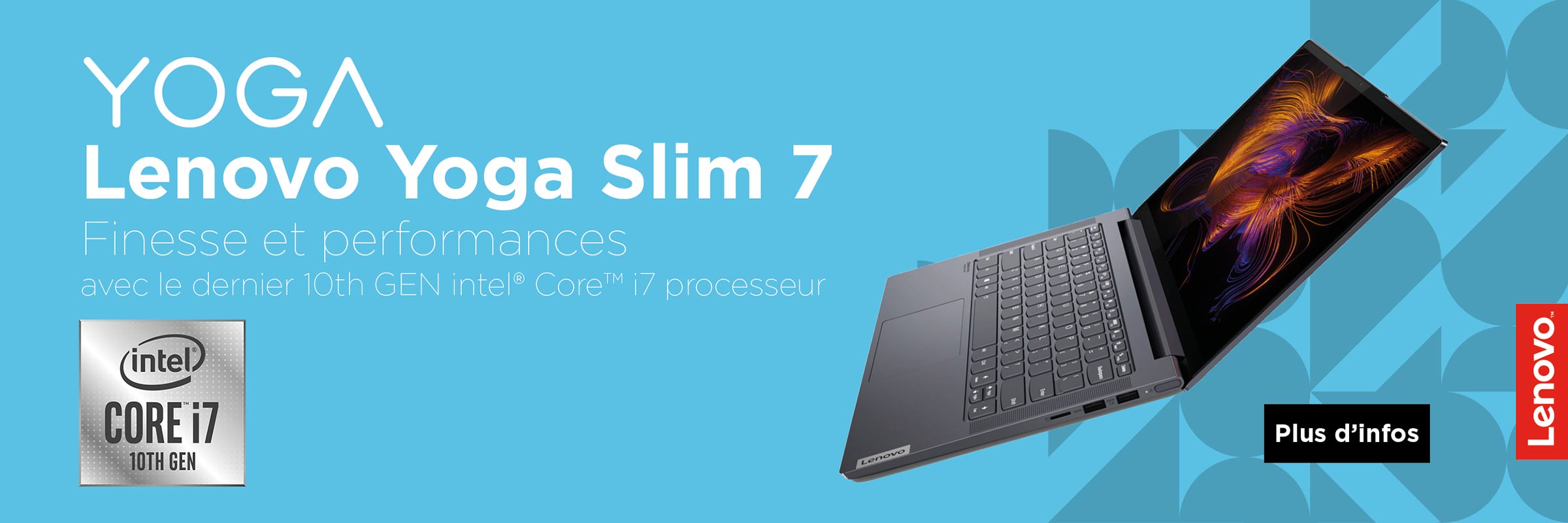 Lenovo Yoga Slim 7 : des performances intelligentes dans un design ultrafin