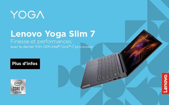 Lenovo Yoga Slim 7 : des performances intelligentes dans un design ultrafin