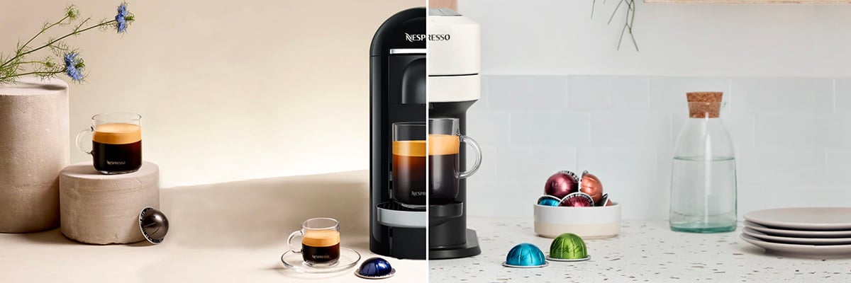 Nespresso Vertuo Plus & Vertuo Next :  chacun sa tasse de caf