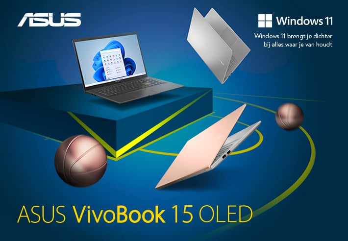 ASUS VivoBook 15 K513 <br>De laptop die voor je klaarstaat