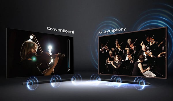 Q-Symphony en SpaceFit Sound