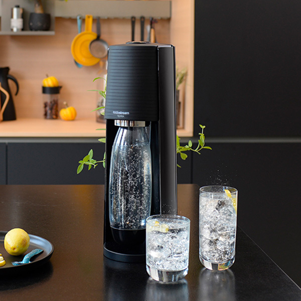 sodastream 2 bruisend glas