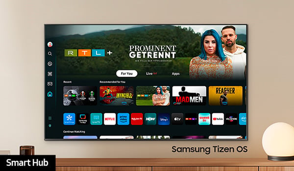 Alle applicaties die beschikbaar zijn op een Samsung TV.